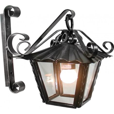 Lanterna Quadrata con Braccio 1X60 Watt (1/3)