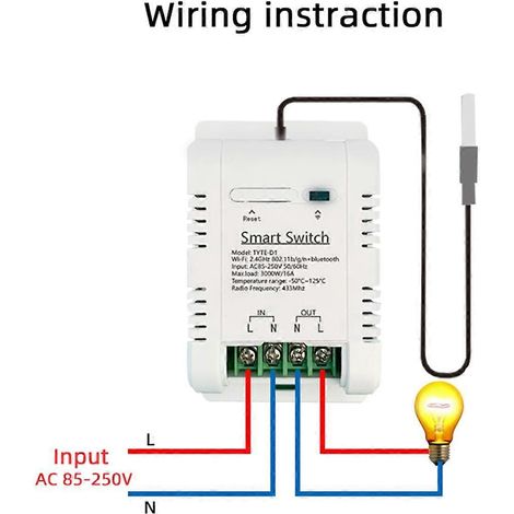 RF433 Fernbedienung Sprachsteuerung Alexa Controller B--