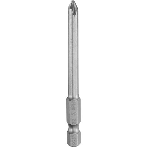 Embout De Tournevis Cruciforme 1 Ph1 3" Long Acier S2 (1/5)