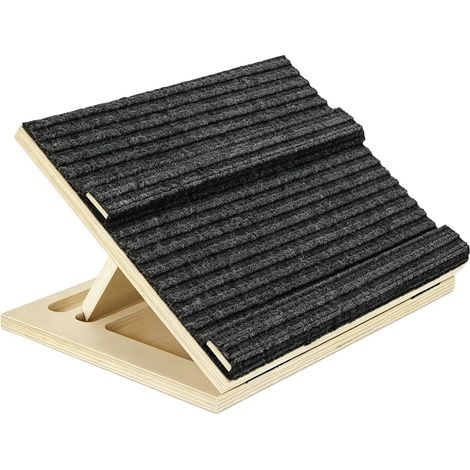 Rampa de escalera de madera antideslizante y ajustable para perros (1/5)