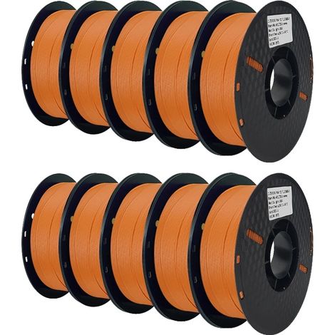 Filamento PLA per stampanti 3D, compatibile con FDM, diametro 1,75 mm, marrone. (1/2)