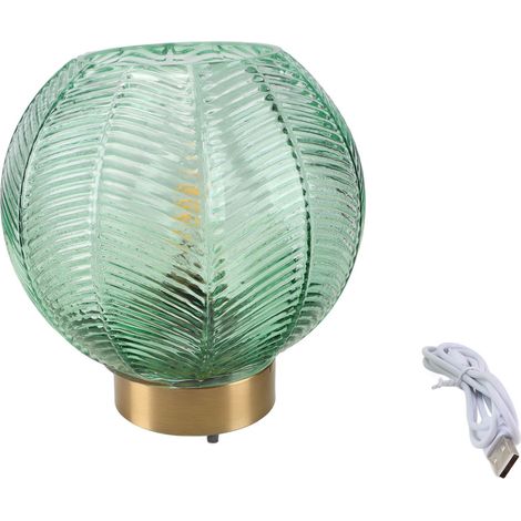 Lampe nuit romantique rechargeable table verre – Abat-jour salon chevet table de nuit, éclairage (1/2)