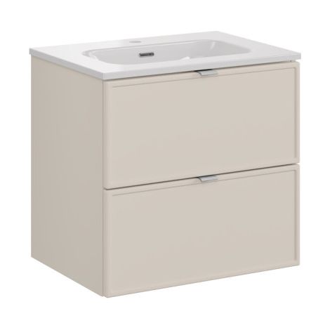 Meuble vasque à encastrer à tiroirs 60 cm - Sublima Cashmere - Livraison gratuite (1/5)