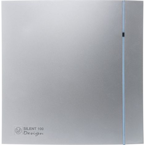 Kit façade silver + contre façade universelle pour aérateur SILENT DESIGN 10 S&P (UNELVENT) 890042