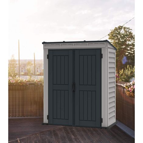 CASETA COBERTIZO PVC JARDIN YARDMATE PENT 5X3 DURAMAX (1/5)