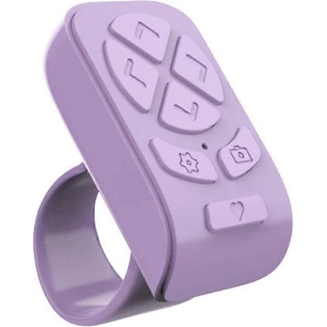 Kabellose Bluetooth-Fernbedienung, Drehring zum Umblättern, kompatibel mit Handys, Tablets und Kameras. (1/5)