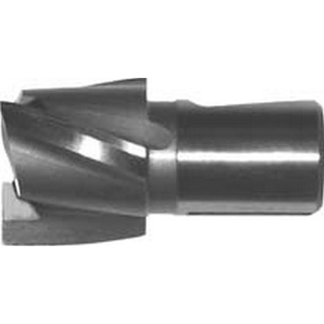 Fresa de refrentar con piloto- tamaño 2, Ø de refrentado (K8) D : 30,0 mm