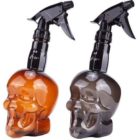 2 flacons pulvérisateurs, brume fine, 300 ml, buse 0,3 mm, ABS, pour coiffure professionnelle ou domestique (1/5)