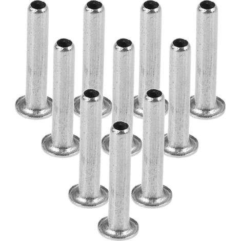 Rivets en alliage pour parapluie pliant de voyage, 10 pièces, pour la réparation de la structure. (1/5)