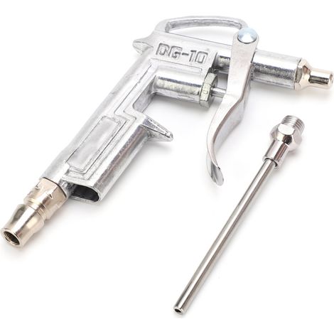 Beyamis Pistolet à air comprimé en alliage d'aluminium et acier inoxydable, outil de nettoyage pneumatique haute pression (1/5)