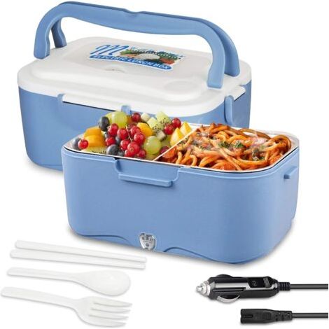 Elektrische Lunchbox für LKW, Lunchbox, elektrisch, 24 V, 35 W, Speisenwärmer, Lunchbox für LKW-Fahrer, 1,5 l, tragbarer Heizbehälter für Mahlzeiten, Bento-Heizung