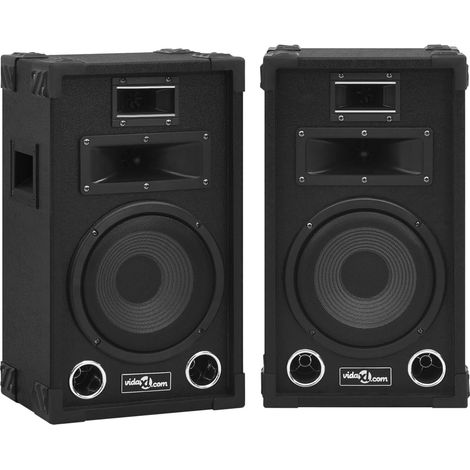 Professionelle HiFi-/Bühnen-Lautsprecher Passiv 2 Stk. 800 W