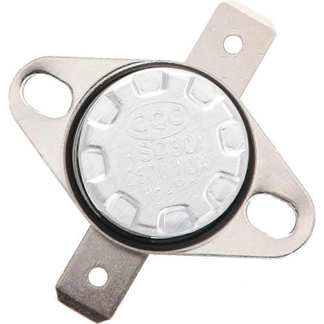 Thermostat à interrupteur de contrôle de température KSD301 AC 250 V 10 A 125 °C NC (1/5)