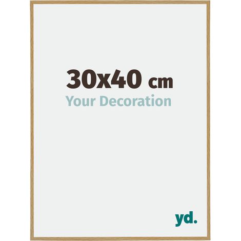 yd. - Cadre photo 30x40 - Hetre Clair - Plastique - Evry