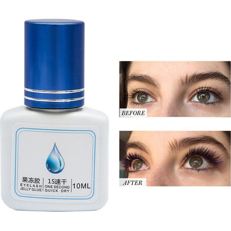 Colle à faux cils Super Bond, séchage rapide, tenue longue durée, adhésif professionnel pour extension de cils, fixation forte et résistante (1/5)