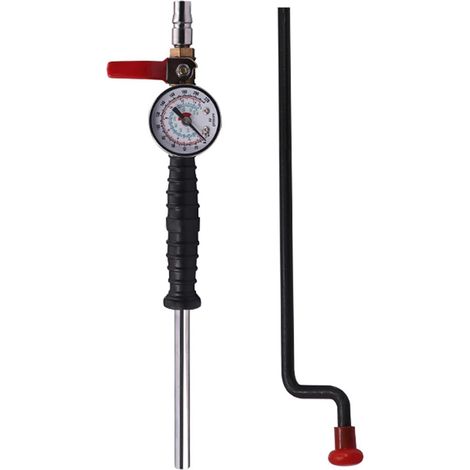 Gonfleur de pneu numérique et manomètre numérique portable pour l'entretien des pneus de voiture, moto, vélo (1/5)