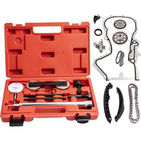 T10171 Timing tool kit + Timing Chain Kit for VW Audi A1 A3 Seat Skoda AXU BAG (1/5)