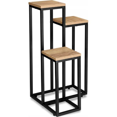 Porte-fleurs sur pied haut BIOS pour 3 fleurs, 34 x 34 x 67 cm (1/5)