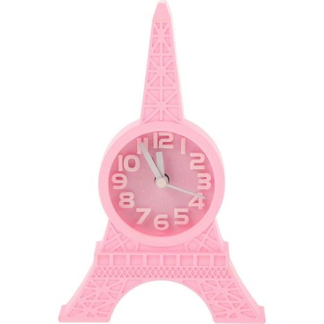 Horloge de bureau Tour Eiffel, horloge de table originale, décoration de bureau (sans pile) (1/3)