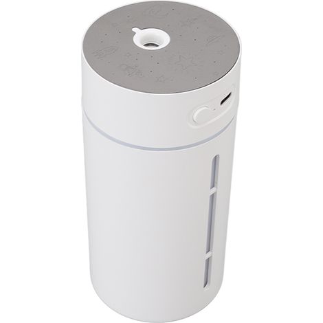 Mini-Luftbefeuchter 250 ml, USB-aufladbar, mit hellem Projektor, sichtbarer Wasserstandsanzeige, ideal für Schlafzimmer, Büro oder Auto. (1/5)