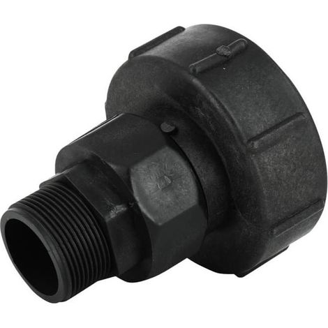 Raccord cuve S100X8 - Fileté mâle 1''1/2 Pas gaz (40x49 mm) (1/4)