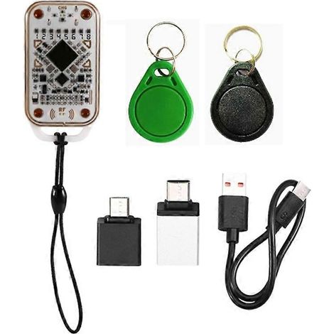 Chameleon V3.0 RFID-Chip-Lesegerät, 1UID + CUID-Schlüsselanhänger, NFC-Lese-/Schreibgerät, ID-Smartcard-Kopierer, Smarttag-Kopierer (1/5)