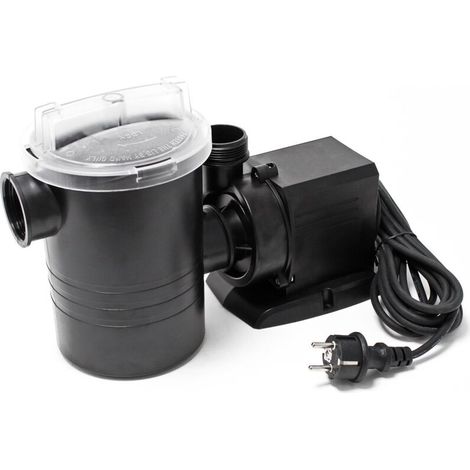 CPP-10000F Poolpumpe für Umwälzung und Filtration, 7500 l/h, 80 W, Umwälzpumpe