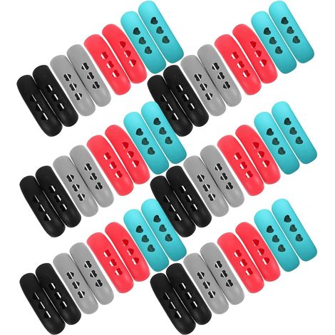 Manchons pour Poignées de Casserole Antidérapants 80 Pièces Protections Isolantes Résistantes à la Chaleur Housses pour Poignées Cuisine Universelles Accessoires pour (1/5)