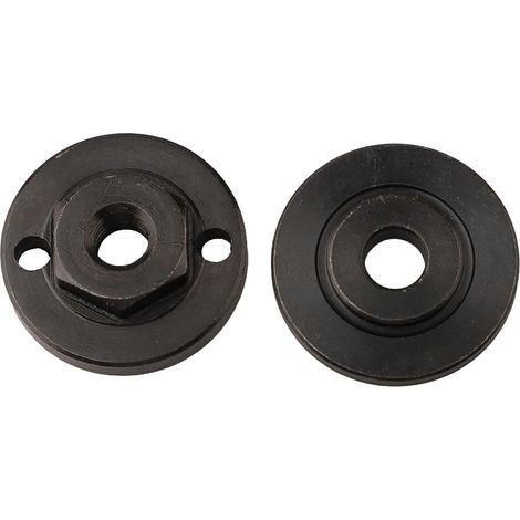 Optimisez votre meuleuse d'angle avec un écrou hexagonal à bride externe M10 et des plateaux de pression 20 x 22 mm (M10+22,2 mm) (1/4)
