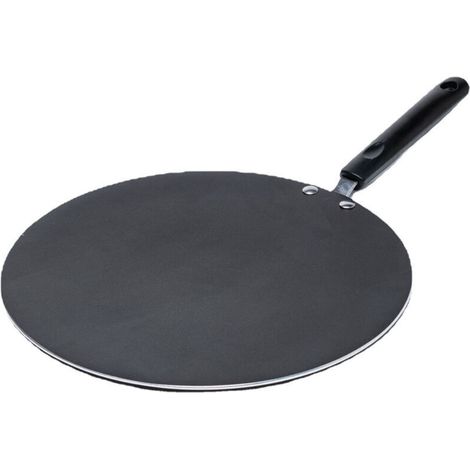 Cette poêle antiadhésive avec poignée est parfaite pour faire des crêpes, des œufs au plat, des steaks, des pancakes et des tortillas.