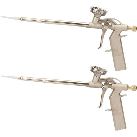 2pcs Pistolet pour mousse, Outillage à main Pistolets pour mousse expansive expansive Pistolet à Mousse Pulvérisation de Mousse pour Fenêtre Portes (1/5)