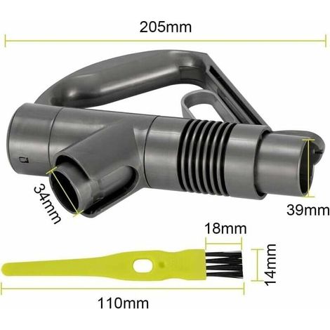 Vordergriff kompatibel mit Dyson DC29, DC33C, DC37, DC19, DC23, DC26, DC32, DC36, DC48, DC52, Ersatzteil 917276-01, Zubehör für Staubsauger (1/5)