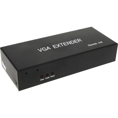 BeMatik - Extender DYLINK VGA et audio sur câble UTP Cat.5 300m DISTANCE (1/5)