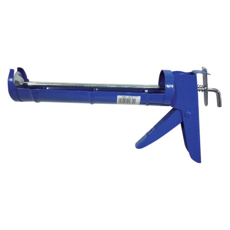 Pistolet silicone standard corps me'tal mouvement a' cre'maille're RE'F.81200