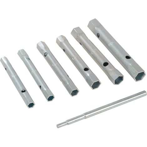 Clés métriques tubulaires doubles - 6 pcs 8 - 19 mm (1/5)