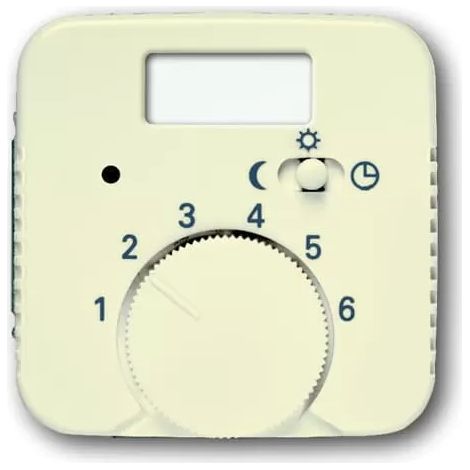 Busch-Jaeger Zentralscheibe cws Temp.Regl.m.Nachtabs 1795 TA-212 (1/2)