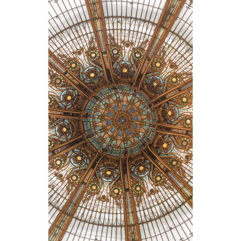 Papier Peint Intissé Panoramique Les Galeries Lafayette, 250 cm X 150 cm, Photo du Grand Magasin Parisien (1/2)