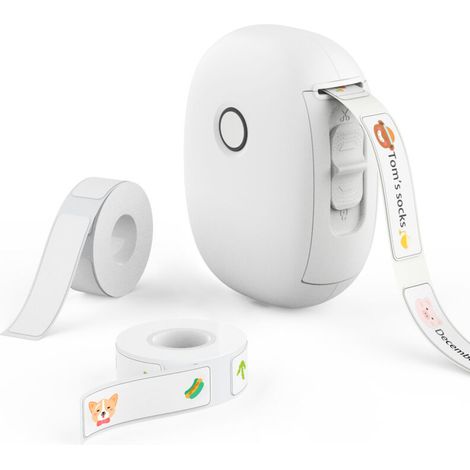 L13 Étiqueteuse Bluetooth,Etiqueteuse Auto adhésive Portable,Imprimante Etiquette Autocollante,Mini Imprimante Portable Thermique