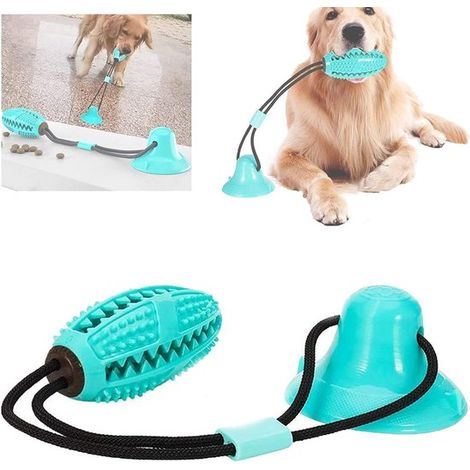 Juguetes para perros, juguetes para perros con ventosa, juguetes masticables multifuncionales para perros (1/4)