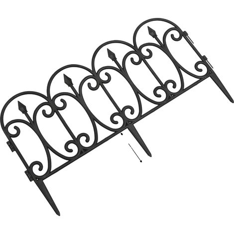 Clôture de jardin, Matériaux durables, Design élégant, PP (1/2)
