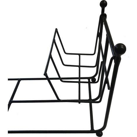 Kindling Basket - Steel - W19 cm - Black