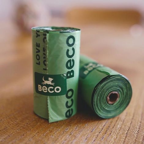 Beco Degradable Poop Bags Unscented 60 Pack 264852
