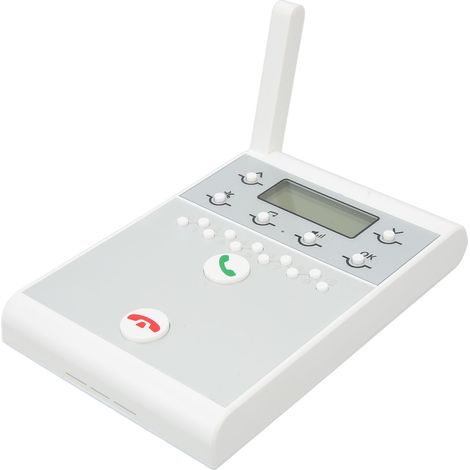 Vollduplex-Freisprecheinrichtung, Türklingelsystem mit Rufknopf, schnurloses Netzwerktelefon für Zuhause und Büro, USB-Ladegerät inklusive (1/5)