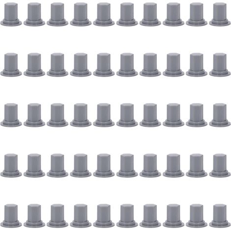 Capuchons Hexagonaux pour Boulons - Silicone Imperméable et Anti-Poussière - Lot de 50 - M12 33mm (1/5)