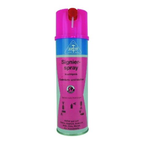 Signierspray leuchtpink 500 ml