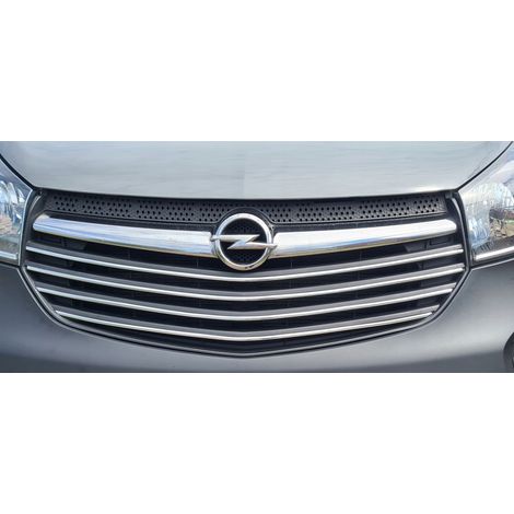 Opel Vivaro - Strisce cromate per griglia e paraurti