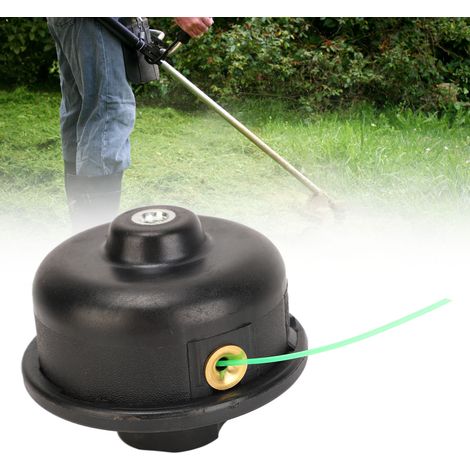 Pièces pour machines de jardin, tête de débroussailleuse style flèche verte, tête de coupe-bordures, filetage interne de 7 mm. (1/5)