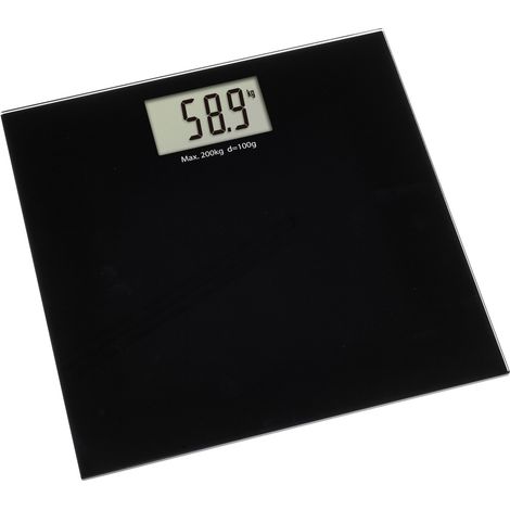 TFA Dostmann Step Plus Personenwaage 50.1015.01 digital Wägebereich (max.)=200 kg Schwarz