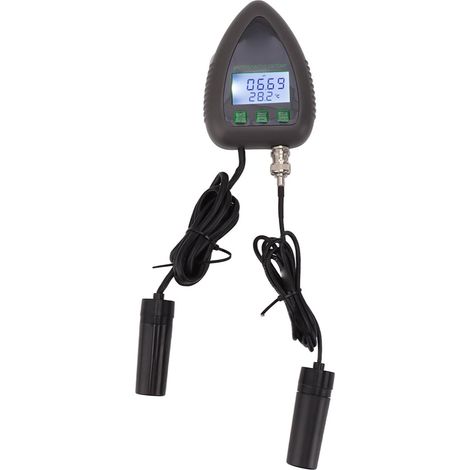 Testeur de qualité de l'eau 9951W 5 en 1 avec Wi-Fi intégré : mesure continue du pH, des TDS, de la salinité et de la densité, et de la température. Compatible avec l'application Tuya. Prise australie (1/5)