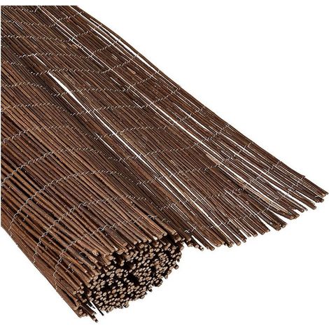 Weidenmatte eines polnischen Herstellers, Naturweidenvorhang 1,2 x 5 m (1/5)